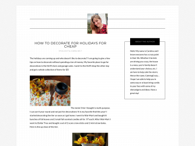 calmingcrazy.com snapshot