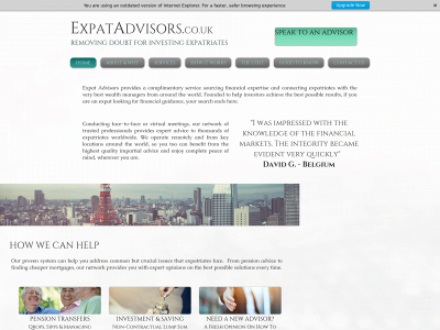 expatadvisors.co.uk snapshot