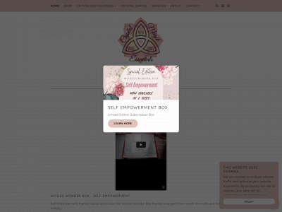 crystalmagikessentials.com snapshot