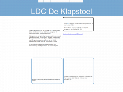 deklapstoel.be snapshot