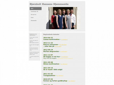 bjornholt-hansen.dk snapshot