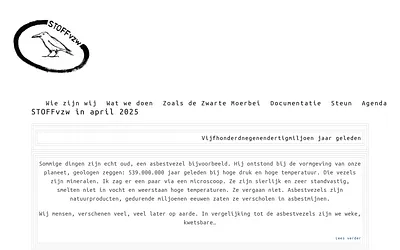 stoffvzw.be snapshot