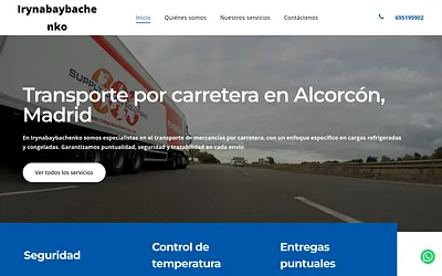 www.transportesirynabaybachenko.com snapshot