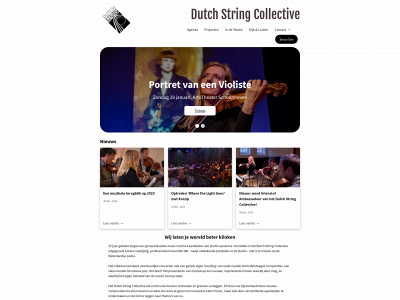 dutchstringcollective.com snapshot