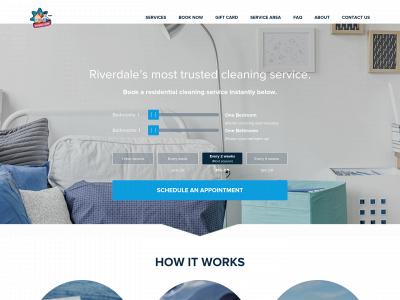 riverdalemaids.com snapshot