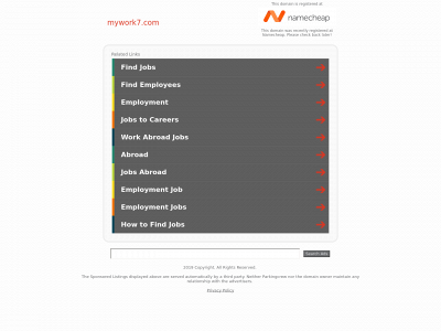 mywork7.com snapshot