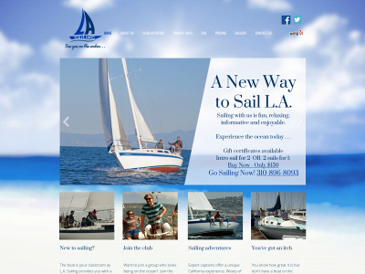 lasailing.com snapshot