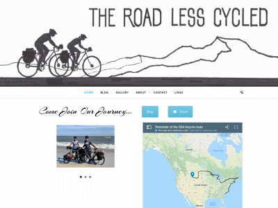 theroadlesscycled.com snapshot