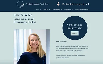 kvindelaegen.dk snapshot