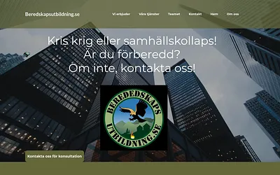 beredskapsutbildning.se snapshot