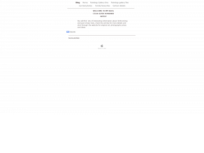 artist-celia-glyde-husband.com snapshot