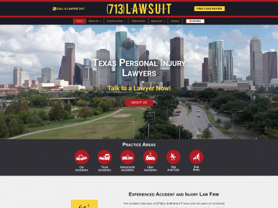 713lawsuit.com snapshot