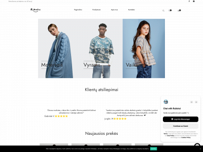 rubistai.lt snapshot