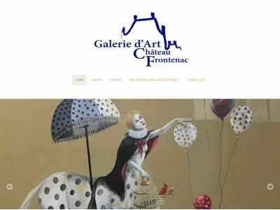 galeriechateaufrontenac.com snapshot