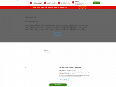 albertosrestaurantandrawbar.com snapshot