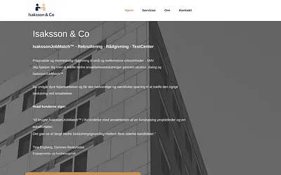 isakssonogco.dk snapshot