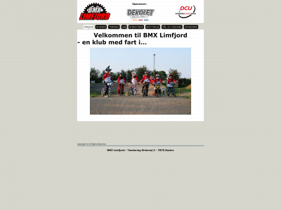 bmxlimfjord.dk snapshot