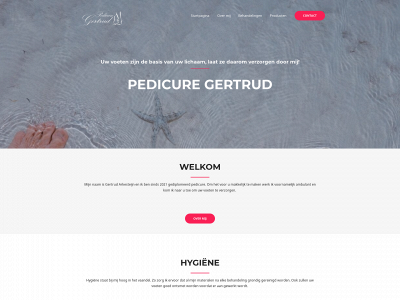 pedicuregertrud.nl snapshot
