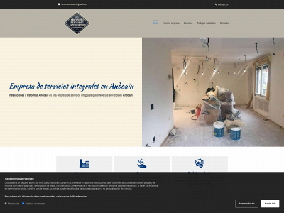 www.instalacionesyreformasandoain.es snapshot