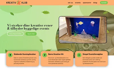 kreativklub.dk snapshot