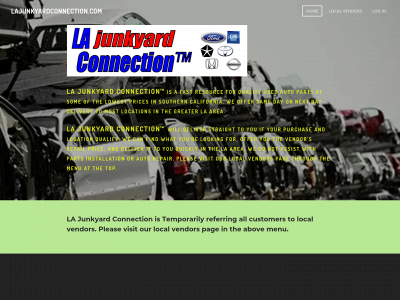 www.lajunkyardconnection.com snapshot