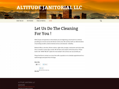 altitudejanitorialcommercialcleaning.com snapshot