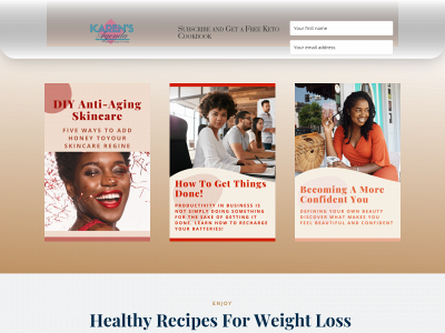 karensagenda.com snapshot