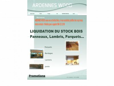 ardenneswood.be snapshot