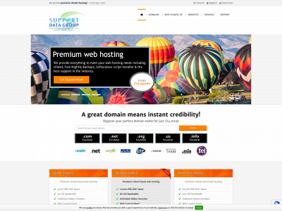 supportdatagroup.com snapshot