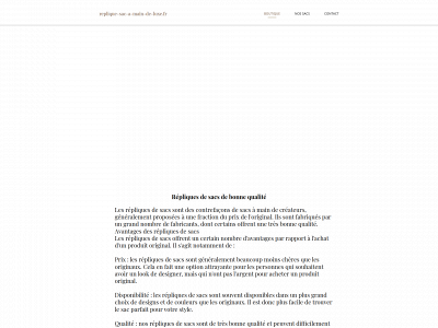 replique-sac-a-main-de-luxe.fr snapshot