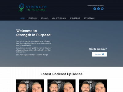 strengthinpurpose.com snapshot