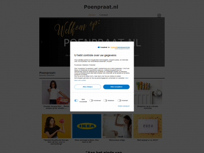 poenpraat.nl snapshot