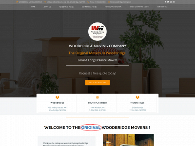 woodbridgemoving.com snapshot