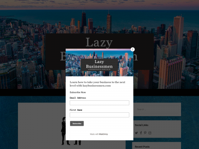 lazybusinessmen.com snapshot