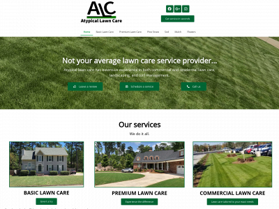 atypicallawncare.com snapshot