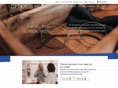 optika.ca snapshot