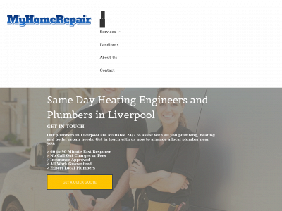 www.myhomerepair.co.uk snapshot