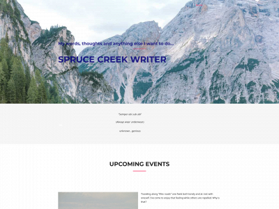 sprucecreekwriter.com snapshot