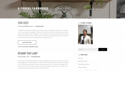 afrugalfarmhouse.com snapshot