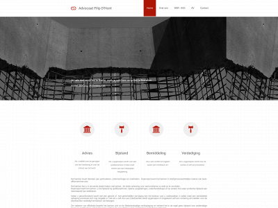 advodhont.be snapshot