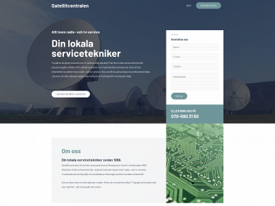 satellitcentralen.se snapshot