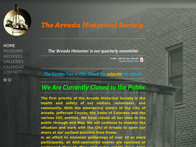 www.arvadahistory.org snapshot