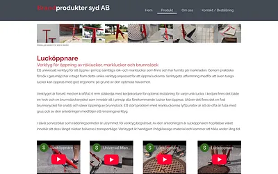 brandprodukter.se snapshot