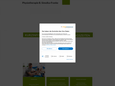 physiotherapie-groebzig.de snapshot