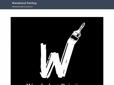 wanderlustpainting.com snapshot