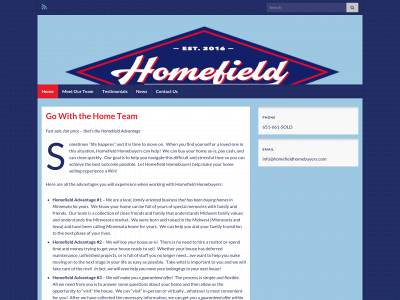 homefieldhomebuyers.com snapshot