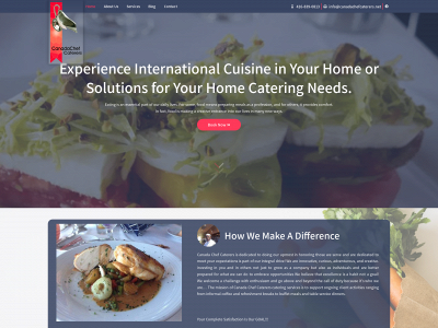 canadachefcaterers.net snapshot