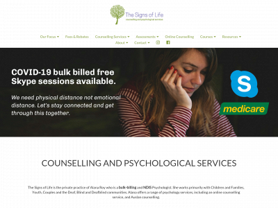 thesignsoflife.com.au snapshot