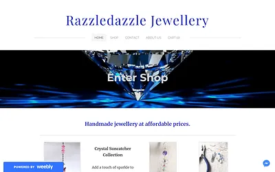 www.razzledazzlejewellery.net snapshot
