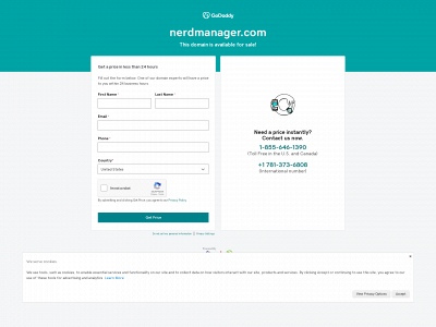 nerdmanager.com snapshot